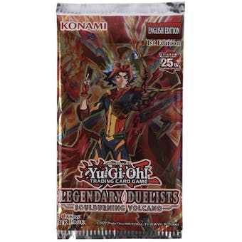 Yu-Gi-Oh Legendary Duelists: Soulburning Volcano Booster Pack