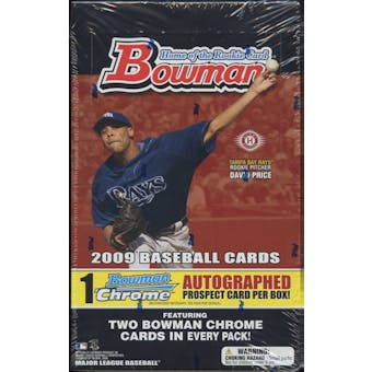 2009 Bowman Baseball Hobby Box