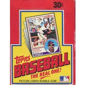 1983 Topps Baseball Wax Box