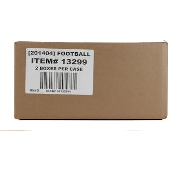 2022 Panini Flawless Football Hobby 2-Box Case