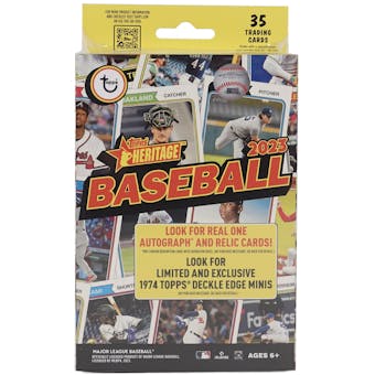 2023 Topps Heritage Baseball Hanger Box (Lot of 8)