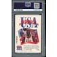 1991/92 Skybox Team USA #CLYDE Clyde Drexler PSA 8 *4498 (Reed Buy)