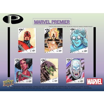 Marvel Premier Trading Cards Hobby Box (Upper Deck 2023) (Presell)