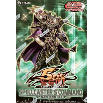 Konami Yu-Gi-Oh Spellcaster's Command Structure Deck