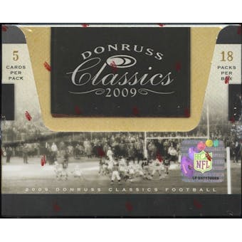 2009 Donruss Classics Football Hobby Box
