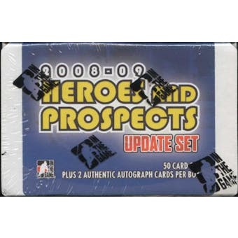 2008/09 In The Game Heroes & Prospects Update Hockey Hobby Set