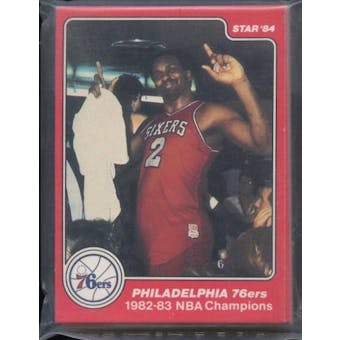 1983/84 Star Co. Basketball Sixers Champs Bagged Set