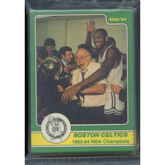 1984 Star Co. Basketball Celtics Champs Bagged Set