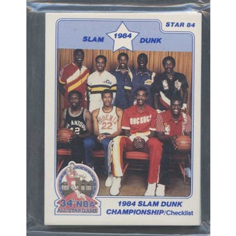 1984 Star Co. Basketball Slam Dunk Bagged Set