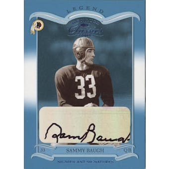 2003 Donruss Classics Significant Signatures #145 Sammy Baugh Autograph #/200 (Reed Buy)