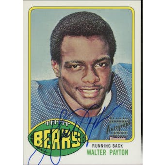 1998 Topps Stars Rookie Reprints Autographs #1 Walter Payton (Reed Buy)