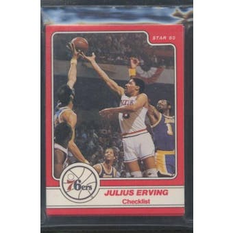 1984/85 Star Co. Basketball Julius Erving Bagged Set
