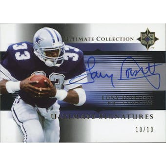 2005 Ultimate Collection Signatures Gold #USTD Tony Dorsett #/10 Autograph (Reed Buy)