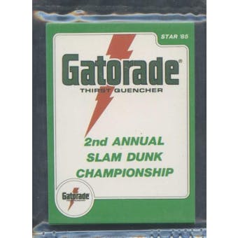 1985 Star Co. Basketball Gatorade Slam Dunk Bagged Set