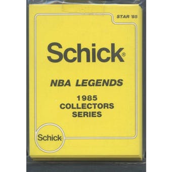 1985 Star Co. Basketball Schick Legends Bagged Set