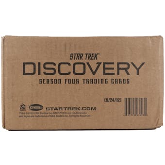 Star Trek Discovery Season Four Hobby 12-Box Case (Rittenhouse 2023)