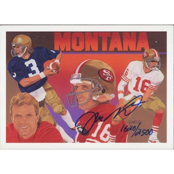 1991 Upper Deck Joe Montana Heroes Autograph #/2500 (Reed Buy)
