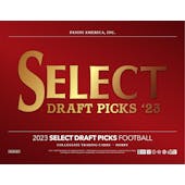 2023 Panini Select Draft Picks Football Hobby 12-Box Case (Presell)