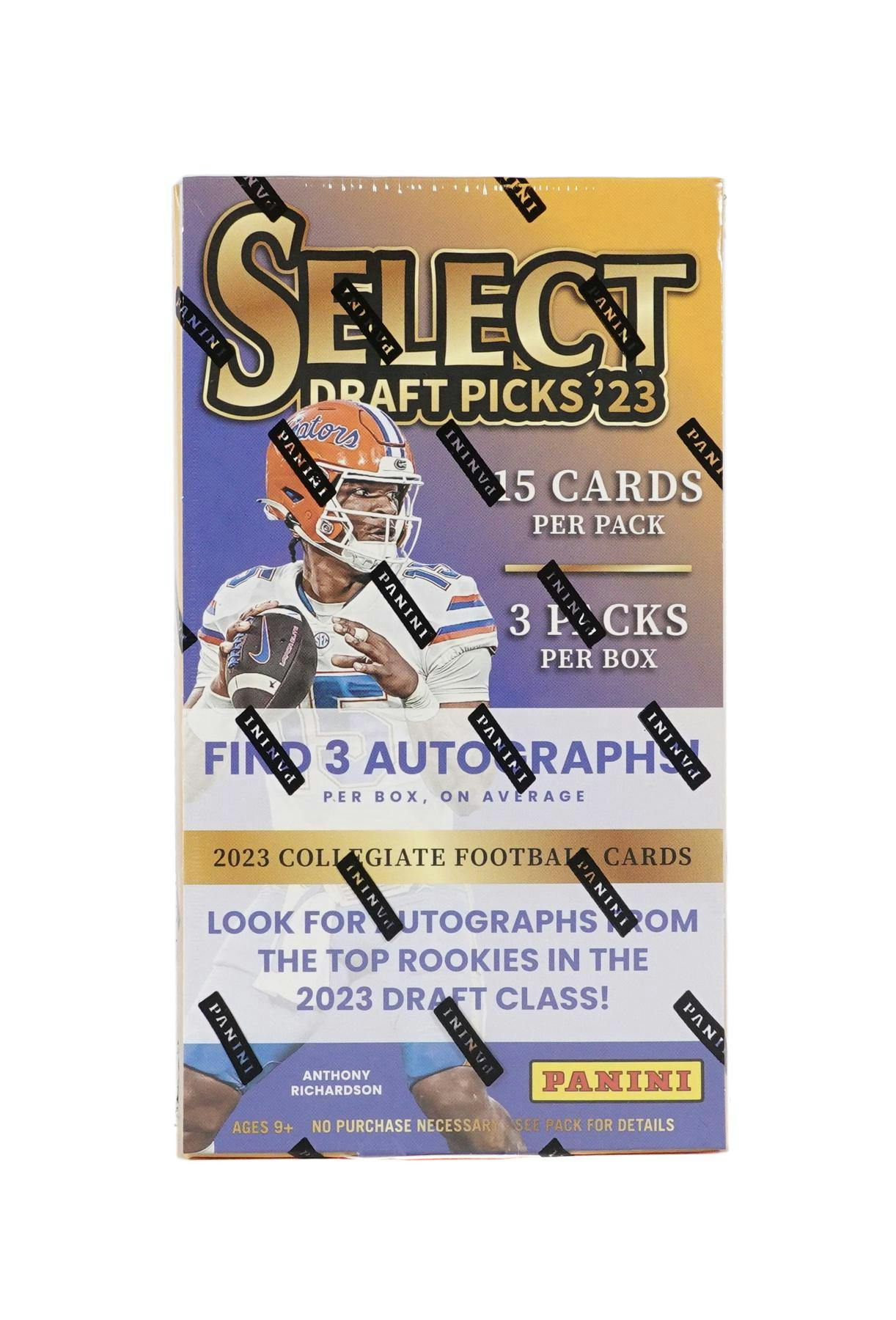 2023 Panini NFL Select Draft Picks Football Trading Card Blaster Box