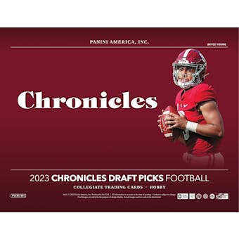 2023 Panini Chronicles Draft Picks Football Hobby Box (Presell)