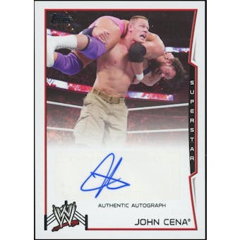 2014 Topps WWE Autographs John Cena (Reed Buy)