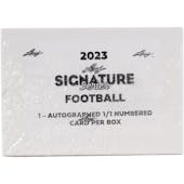 2023 Leaf Signature Series Football Hobby Box