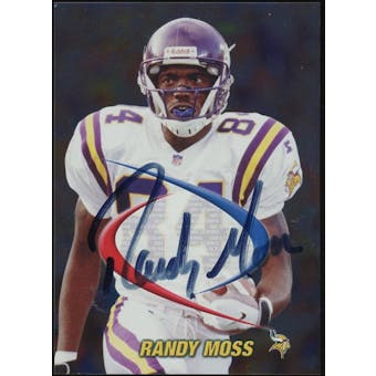 1998 Collector's Edge Odyssey Prodigies Autographs Randy Moss (Reed Buy)