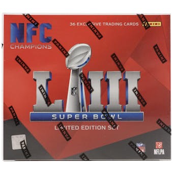 2019 Panini Instant Super Bowl LIII Limited Edition Football Box (Set)