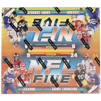2022 Panini NFL Five Football Trading Card Game Booster Box