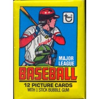 1979 Topps Baseball Wax Pack
