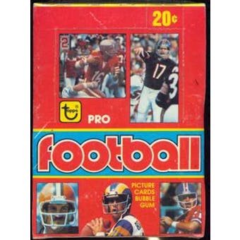 1979 Topps Football Wax Box