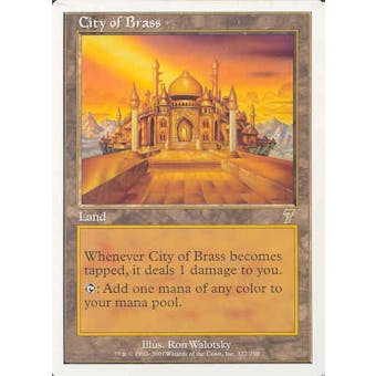 Magic the Gathering 7th Edition Single City of Brass - NEAR MINT (NM)
