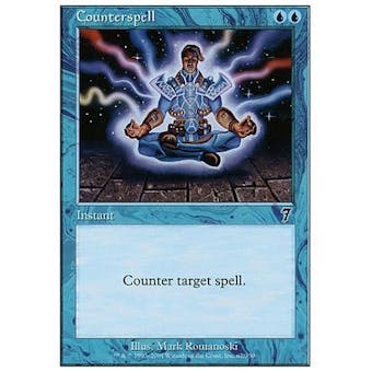 Magic the Gathering 7th Edition Single Counterspell FOIL NEAR MINT (NM)