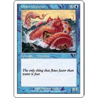 Magic the Gathering 7th Edition Single Giant Octopus Foil