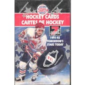 1991/92 7th Inning Sketch WHL Tomorrows Stars Today Hockey Hobby Box (Reed Buy)
