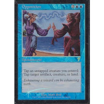 Magic the Gathering 7th Edition Single Opposition Foil