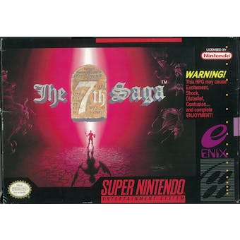 Super Nintendo (SNES) The 7th Saga Boxed