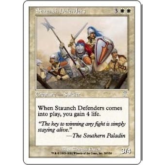 Magic the Gathering 7th Edition Single Staunch Defenders Foil