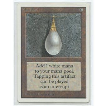Magic the Gathering Unlimited Single Mox Pearl - SLIGHT PLAY (SP)