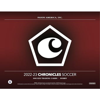 2022/23 Panini Chronicles Soccer Hobby Box (Presell)