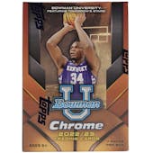 2022/23 Bowman University Chrome Basketball 7-Pack Blaster Box
