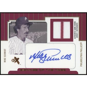2004 E-X Signings of the Times HOF Year #STMS Mike Schmidt Autograph #/95 (Reed Buy)