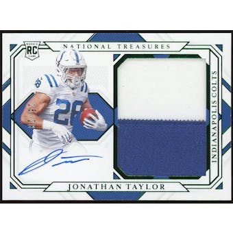 2020 Panini Immaculate Collection FOTL #RMS-JT Jonathan Taylor RPA #/28 (Reed Buy)