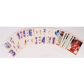 1985/86 Topps Hockey Sticker Set (33) (NM) (Reed Buy)