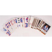 1986/87 Topps Hockey Sticker Set (33) (NM) (Reed Buy)