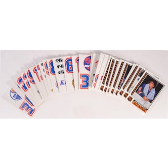 1986/87 Topps Hockey Sticker Set (33) (NM) (Reed Buy)