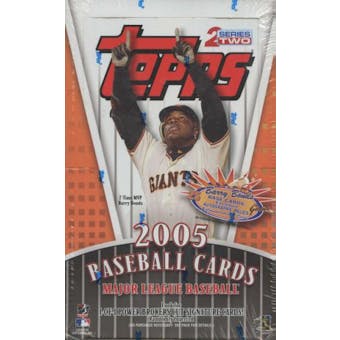 2005 Topps Series 2 Baseball Retail Box