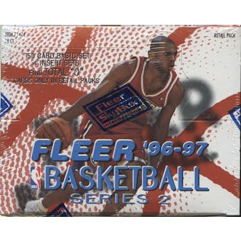 1996/97 Fleer Series 2 Basketball Retail Box
