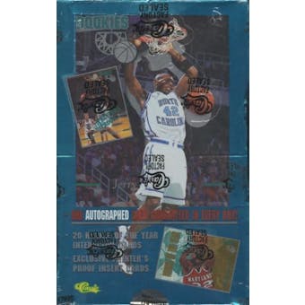 1995/96 Classic Rookies Basketball Hobby Box