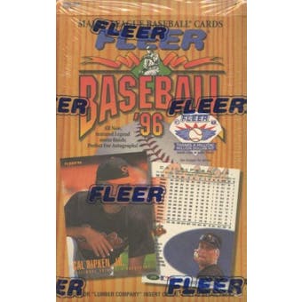 1996 Fleer Baseball Hobby Box